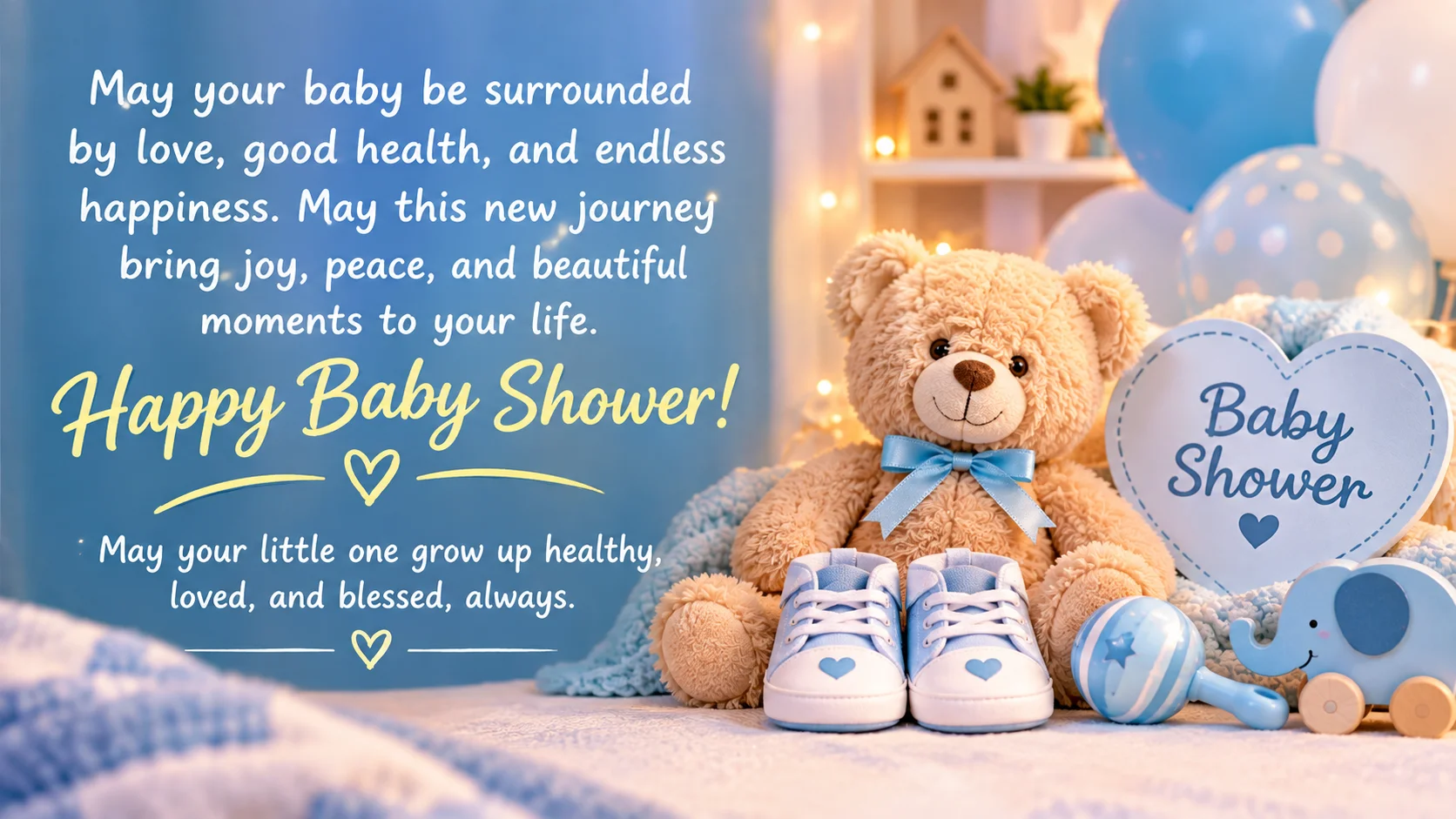 Baby Shower Wishes That Celebrate the Wait