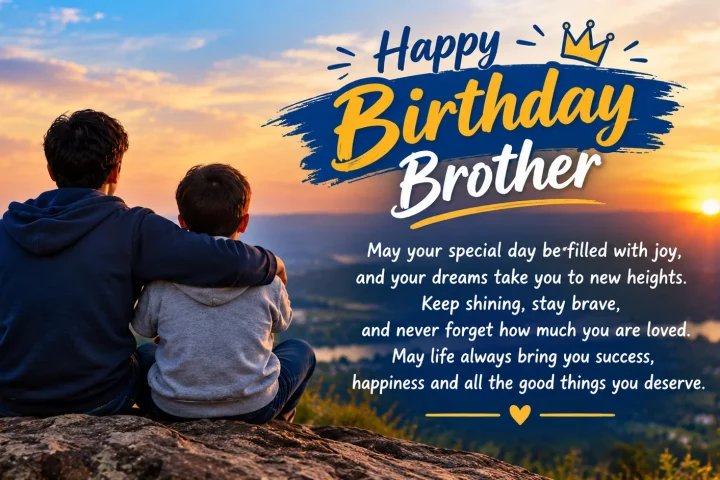 Birthday Wishes for Brother That Sound Like the Real Bond