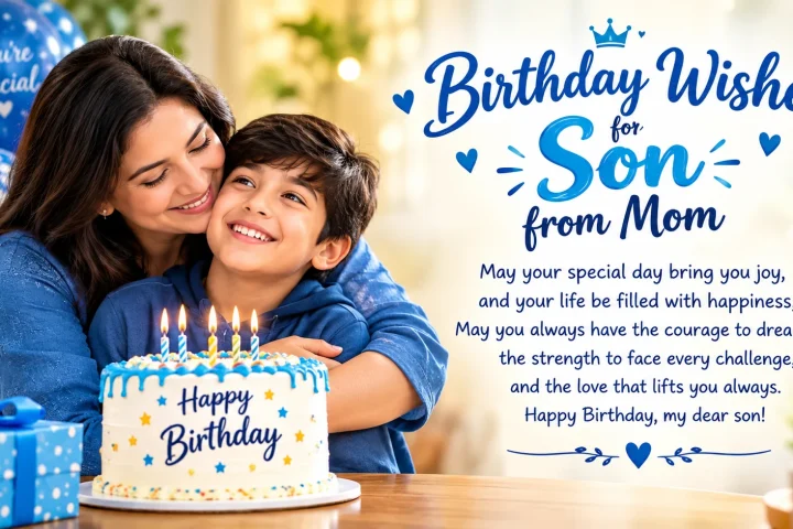 Birthday Wishes for Son From Mom That Say What Matters