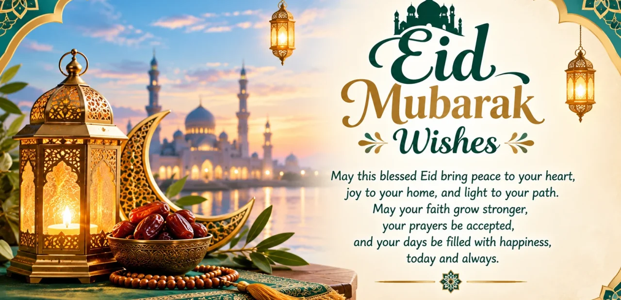 Eid Mubarak Wishes That Feel Warm and Sincere