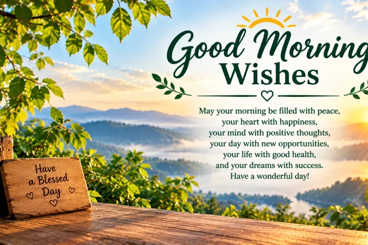 Good Morning Wishes for a Blessed Day