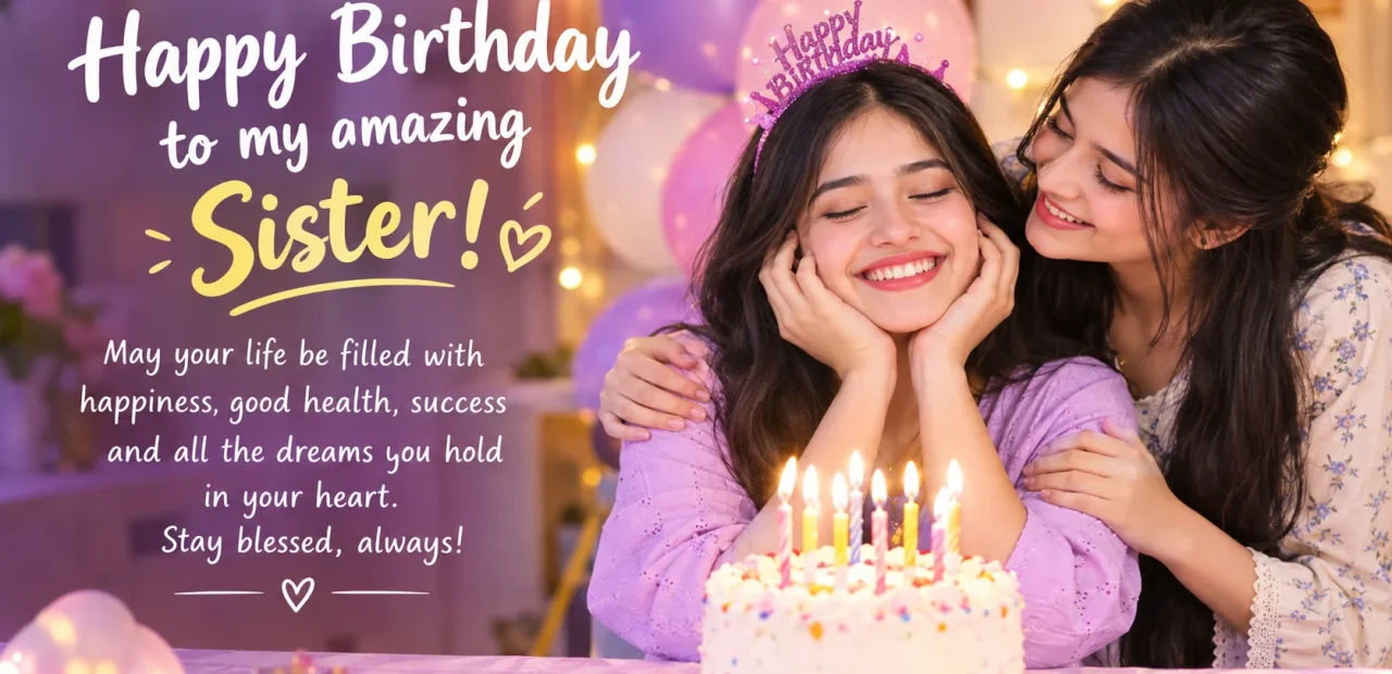 Happy Birthday Wishes for Sister That Feel Like Her