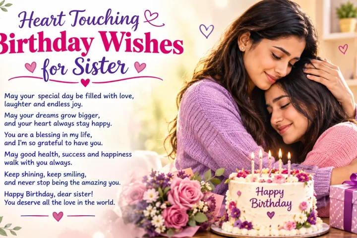 Heart Touching Birthday Wishes for Sister That Feel Real