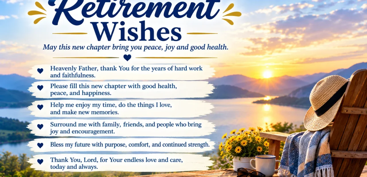 Retirement Wishes: Warm Words for Someone Starting a New Chapter