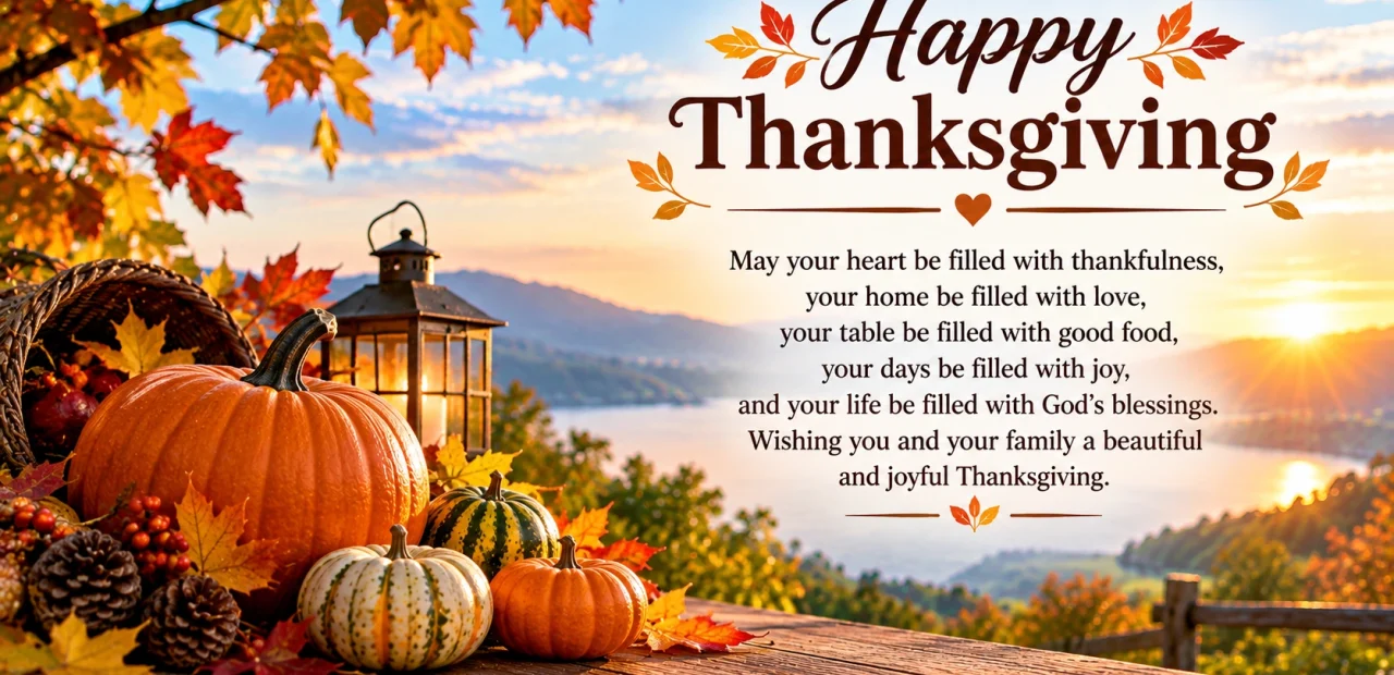 Thanksgiving Wishes for Family and Friends