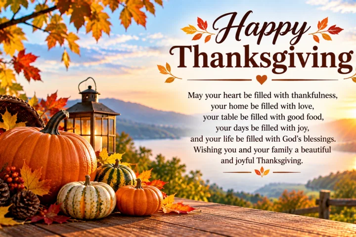 Thanksgiving Wishes for Family and Friends