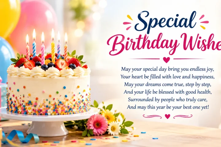 Special Birthday Wishes for the People Who Actually Matter to You