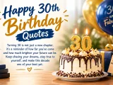 30th Birthday Quotes: Words for the Start of a New Decade