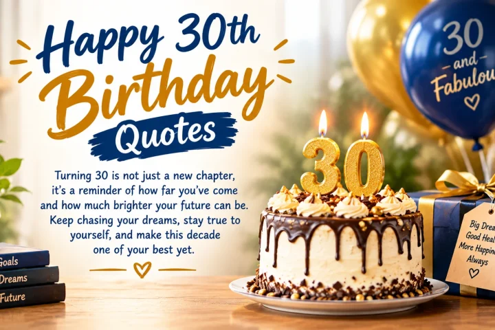 30th Birthday Quotes: Words for the Start of a New Decade