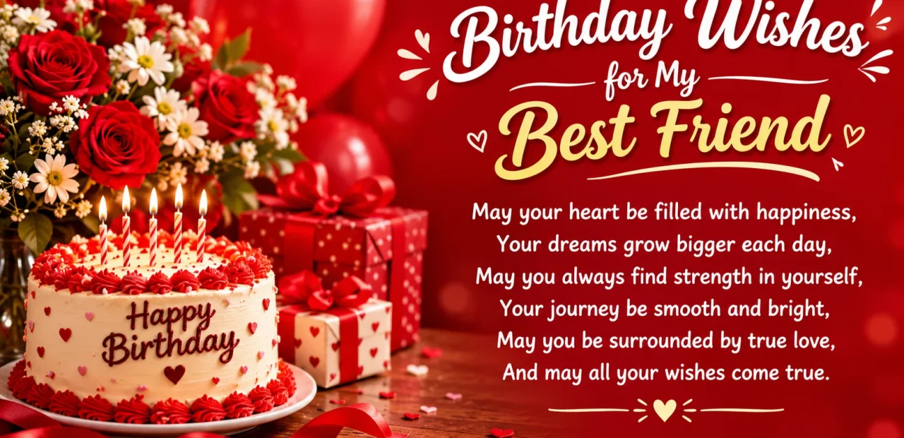 Birthday Wishes for Best Friend That Sound Like the Bond