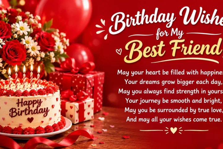 Birthday Wishes for Best Friend That Sound Like the Bond