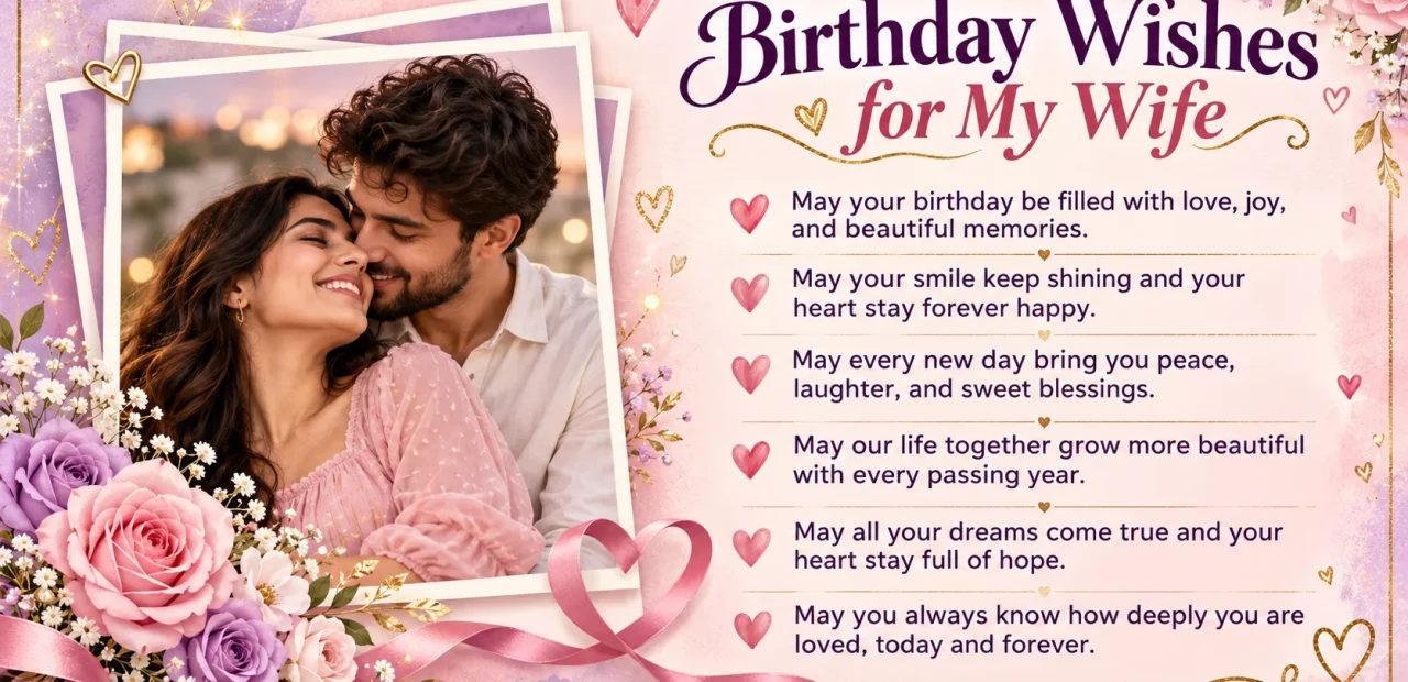 Birthday Wishes for Wife That Say What Matters Most