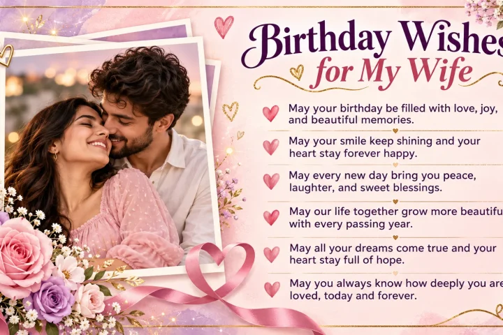 Birthday Wishes for Wife That Say What Matters Most
