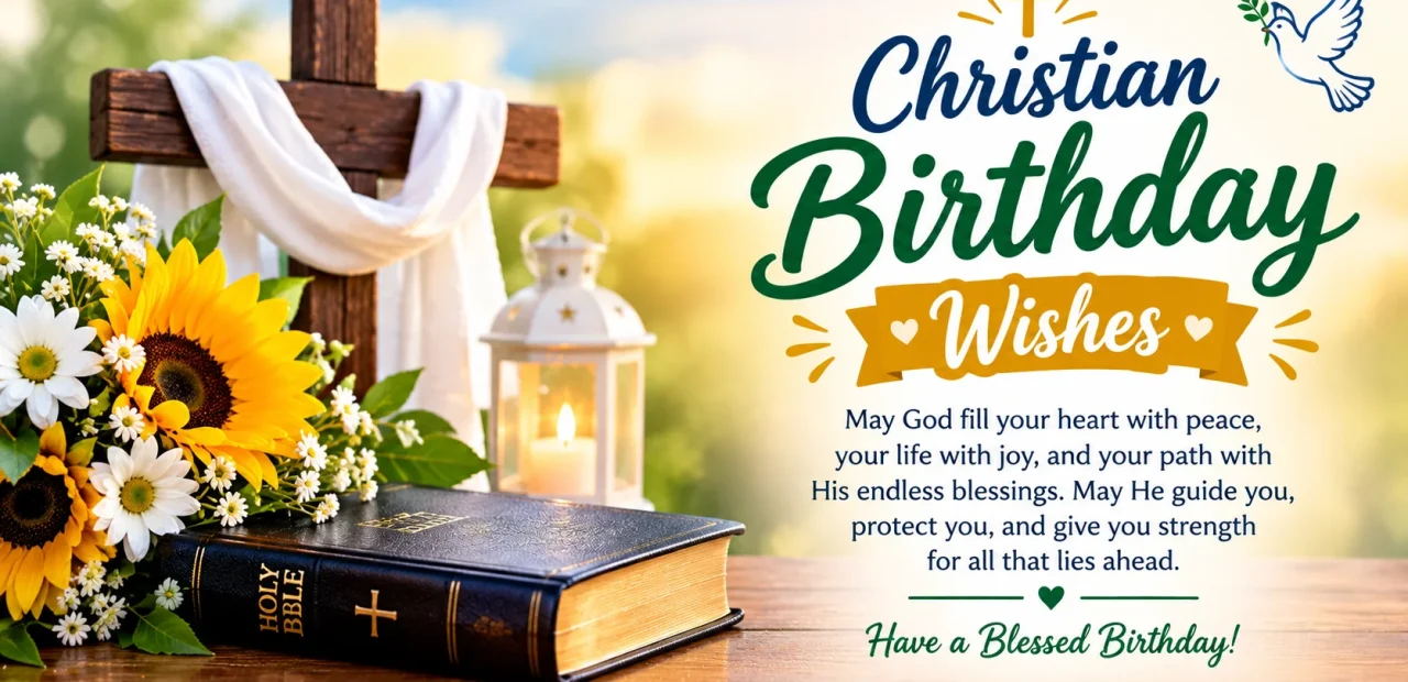Christian Birthday Wishes That Carry Faith and Warmth