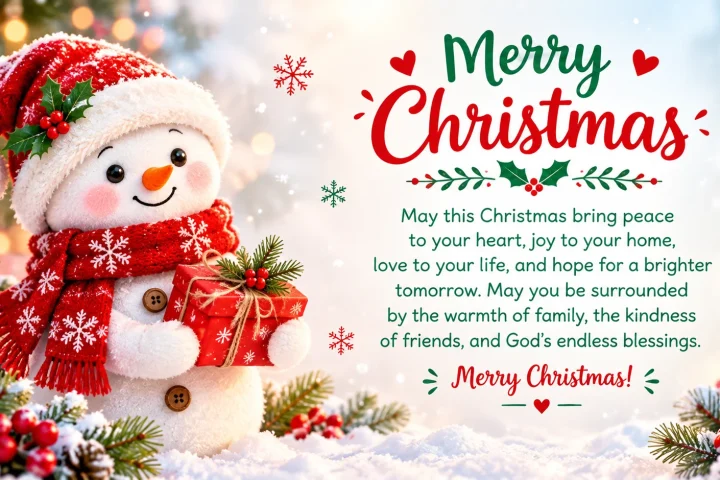 Cute Merry Christmas Wishes That Make People Smile