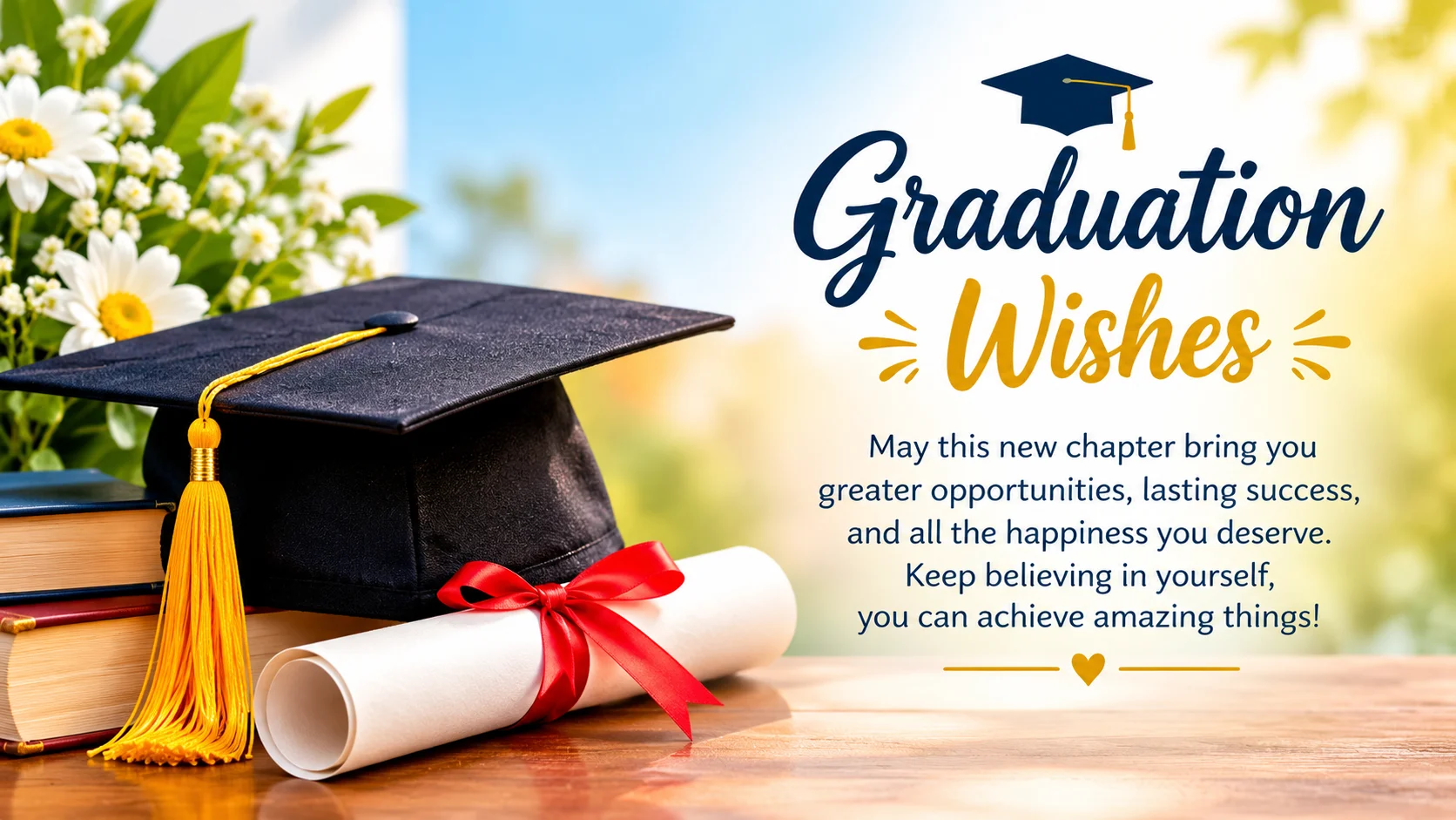 Graduation Wishes That Honor the Work Behind the Cap