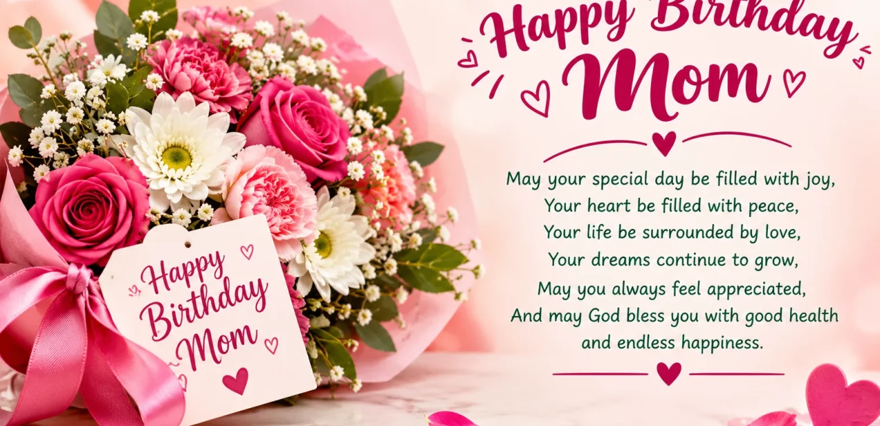 Birthday Wishes for Mom That Say What Cards Can’t