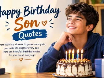 Happy Birthday Son Quotes: Words That Actually Sound Like You Mean Them