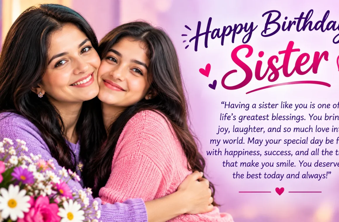 Sister Birthday Quotes: Words for the One Who’s Known You Longest