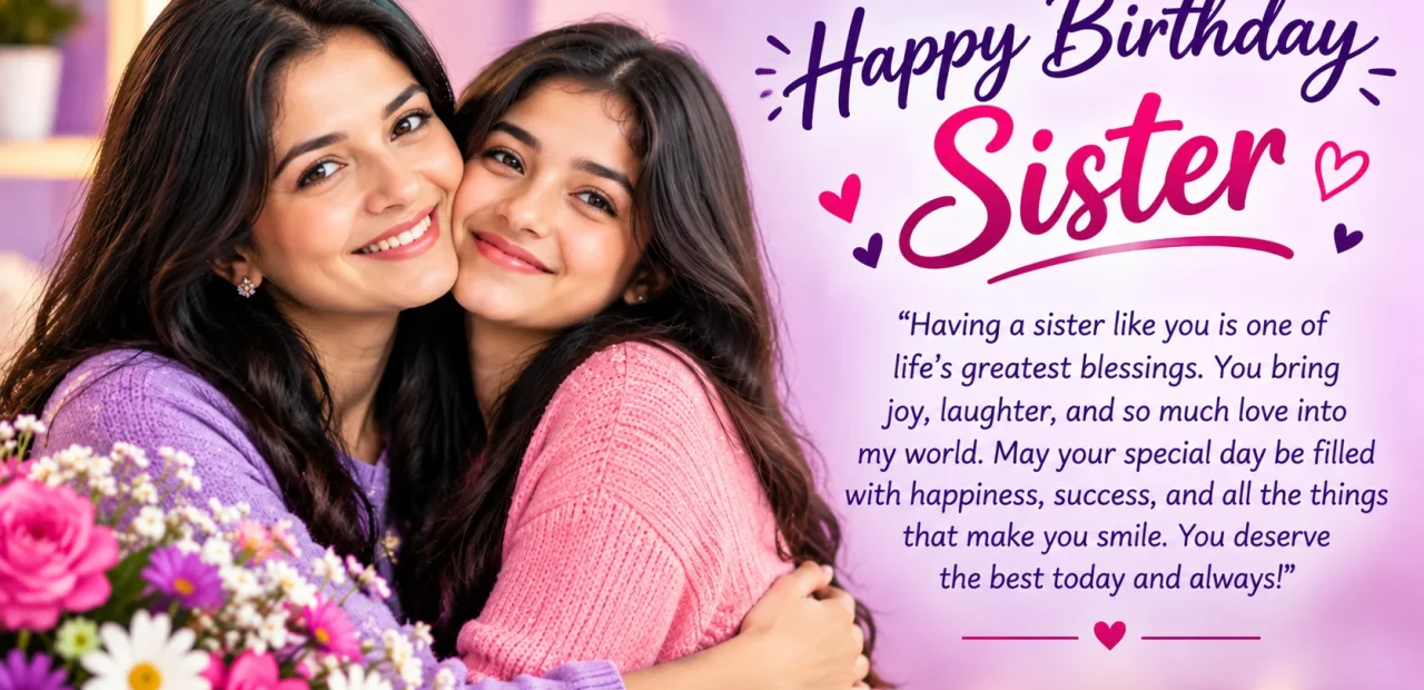 Sister Birthday Quotes: Words for the One Who’s Known You Longest