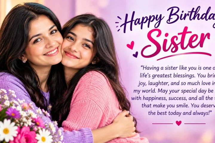 Sister Birthday Quotes: Words for the One Who’s Known You Longest