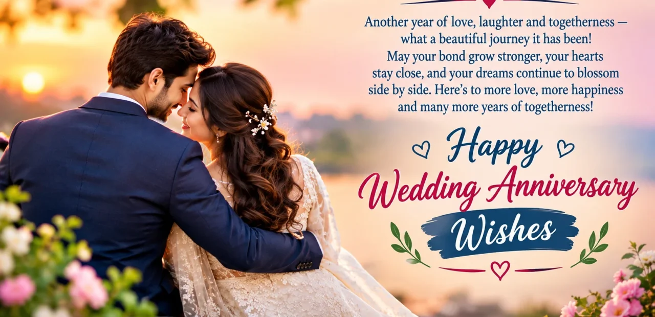 Wedding Anniversary Wishes for Couple That Feel Personal