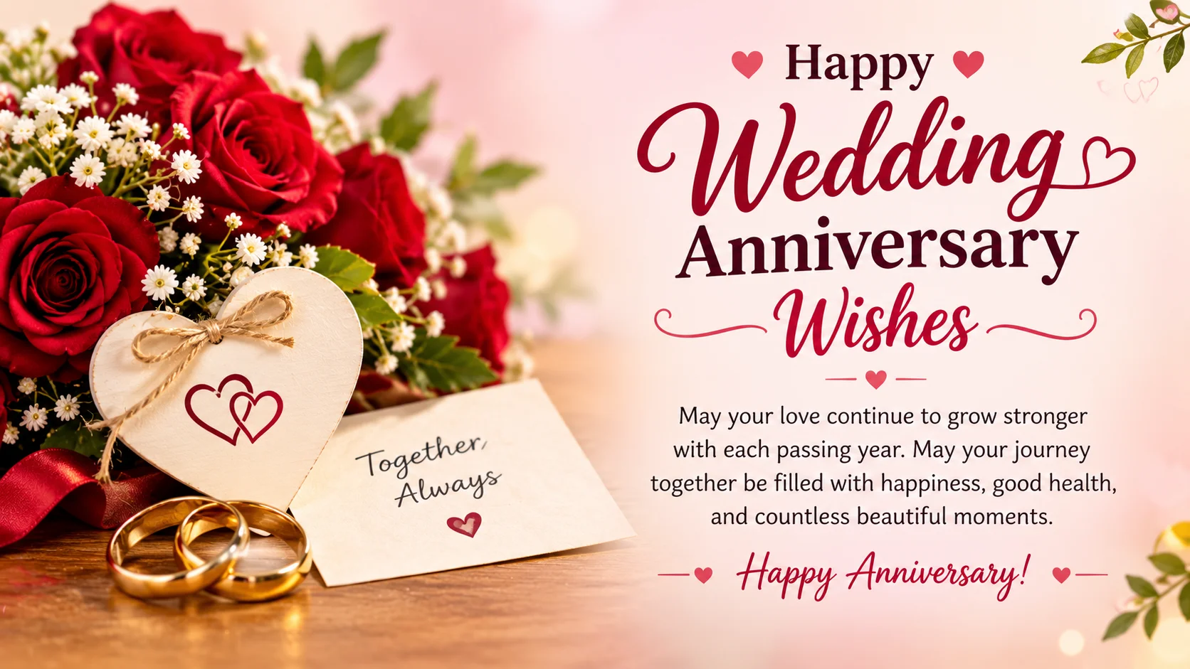 Wedding Anniversary Wishes for Couple That Feel Personal