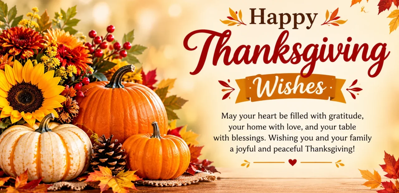 Wishes Happy Thanksgiving That Feel Warm and Sincere