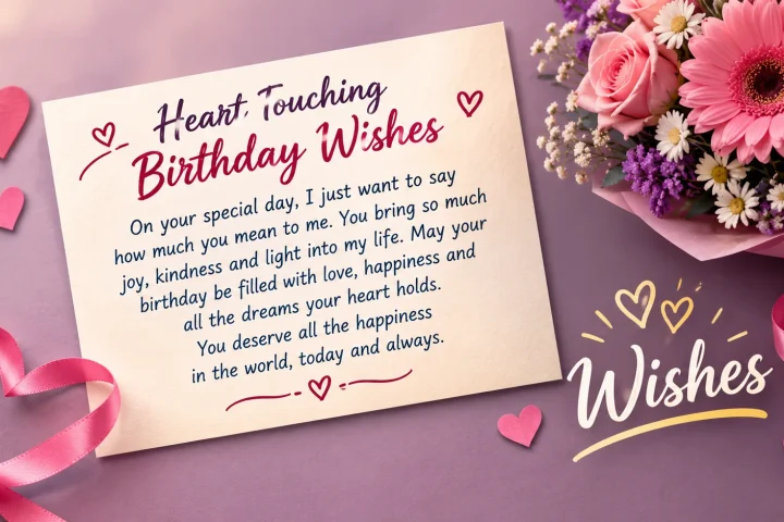 Heart Touching Birthday Wishes for Special Person That Say What Matters