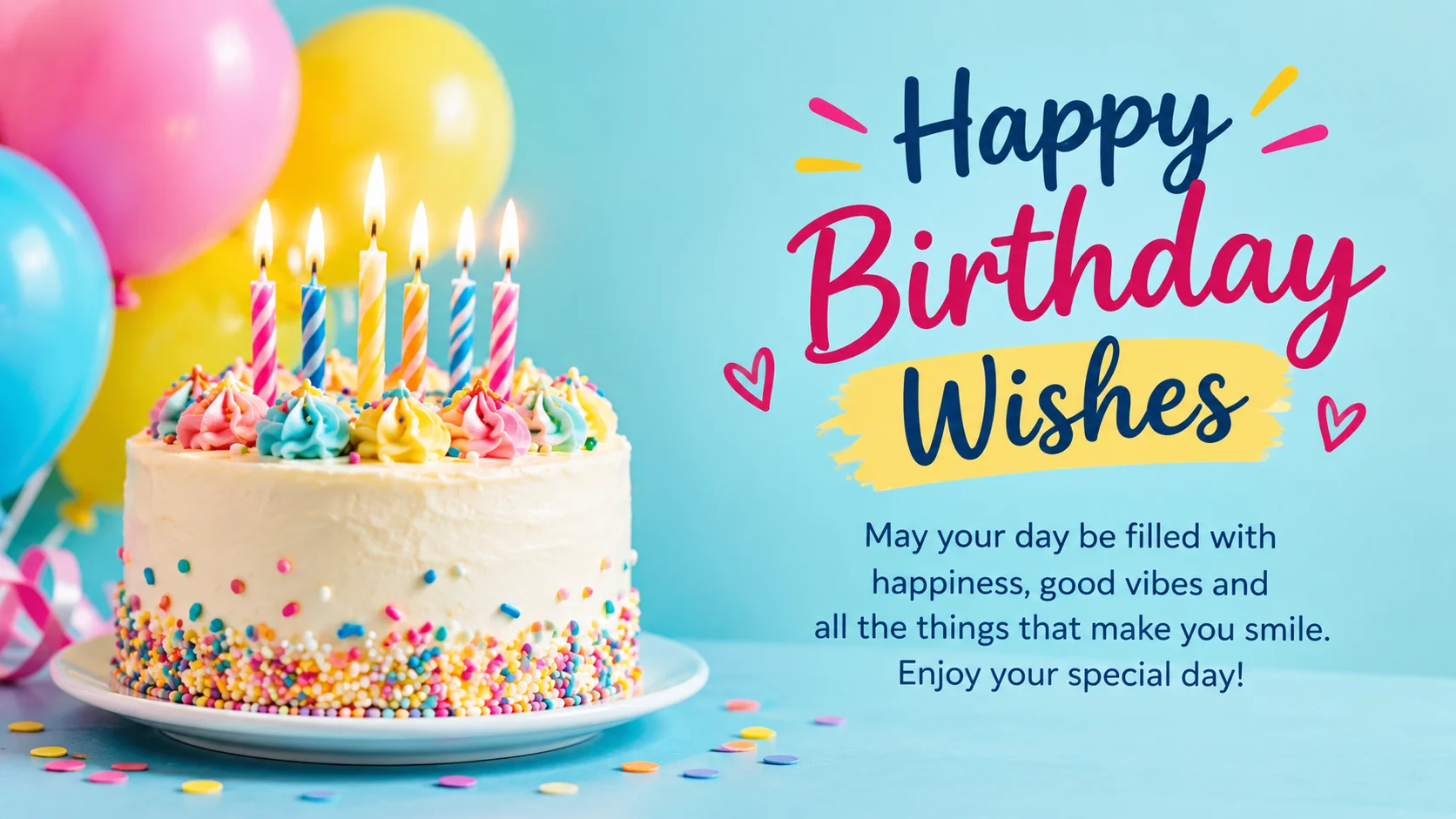 Simple Birthday Wishes for Friend That Still Feel Warm