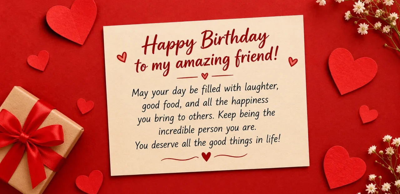 Unique Birthday Wishes for Friends That Stand Out