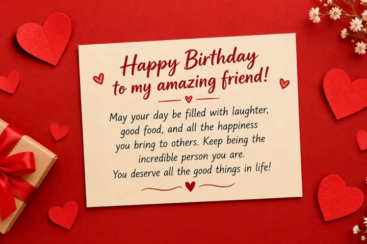 Unique Birthday Wishes for Friends That Stand Out